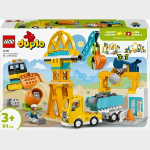 10476 LEGO DUPLO Town 3-i-1 Byggeplads med k�ret�jer