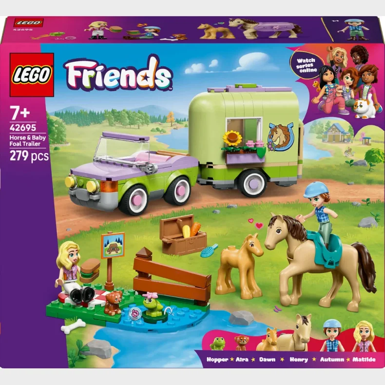 42695 LEGO Friends Heste- og fltrailer