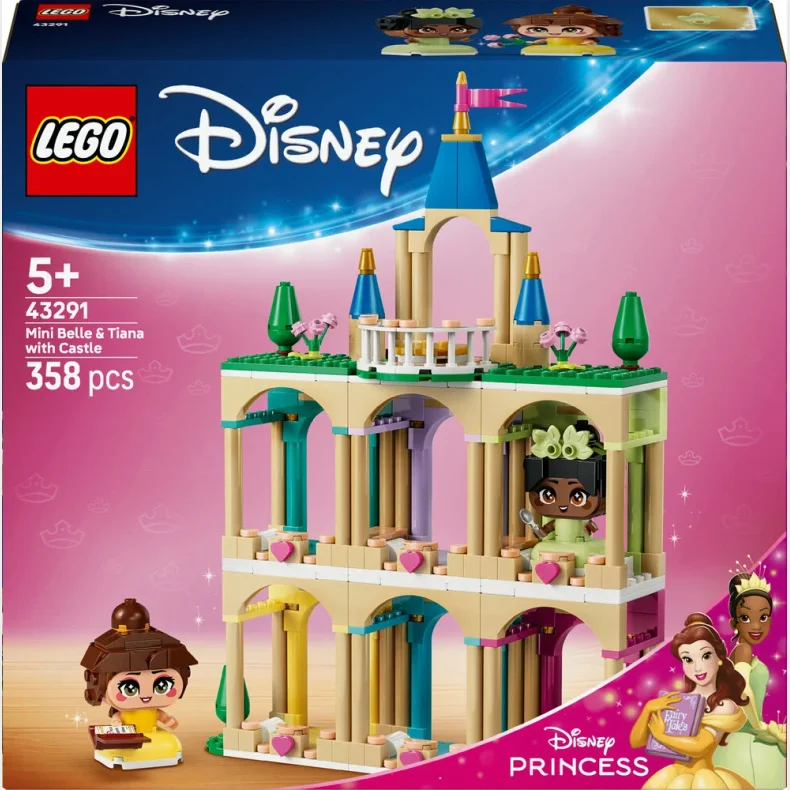 43291 LEGO Disney&trade; Minimodeller af Belle og Tiana med slot
