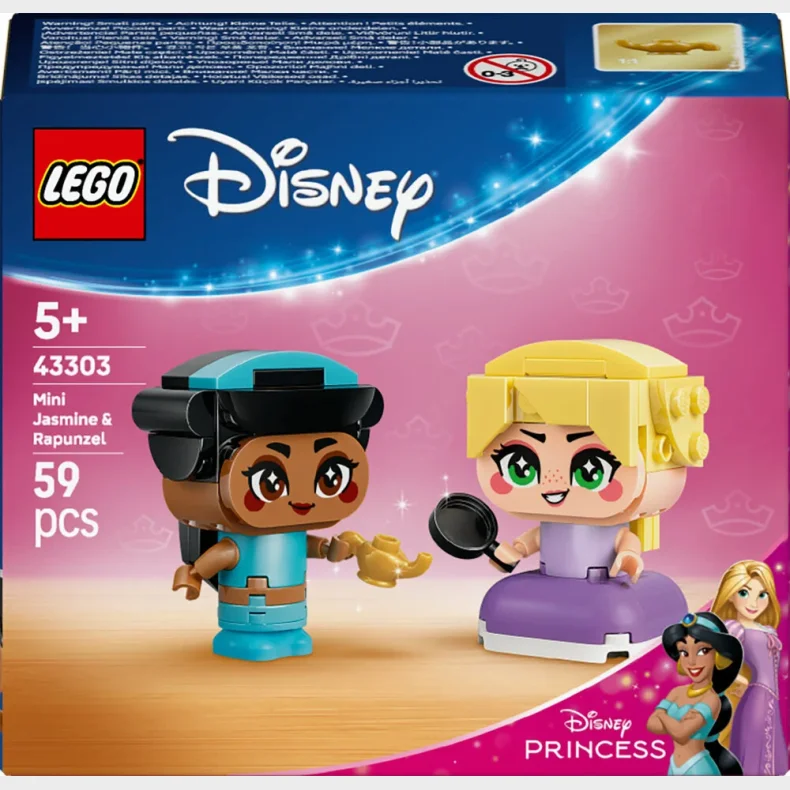 43303 LEGO Disney&trade; Minimodeller af Jasmin og Rapunzel