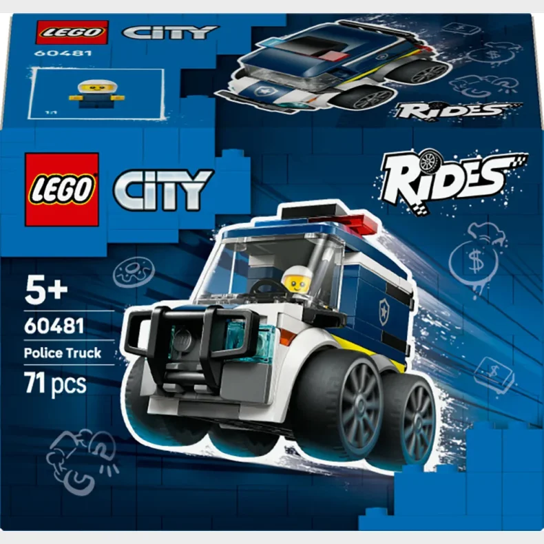 60481 LEGO City Motorer  Politivogn