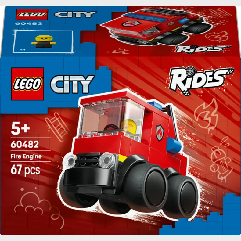 60482 LEGO City Motorer  Brandbil