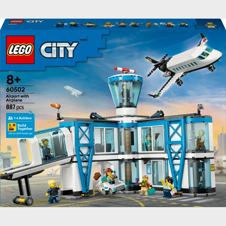60502 LEGO City Lufthavn med fly