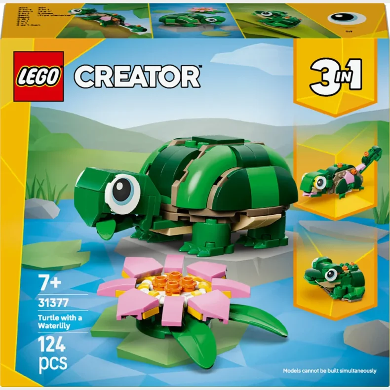 31377 LEGO Creator Skildpadde med �kandeblomst