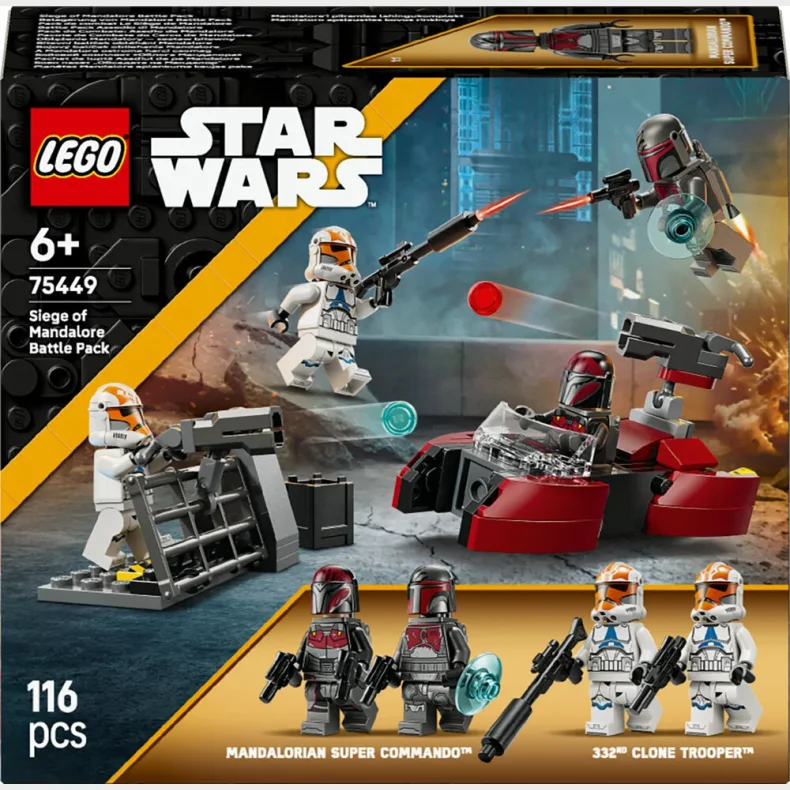 75449 LEGO Star Wars&trade; Battle Pack med belejringen af Mandalore
