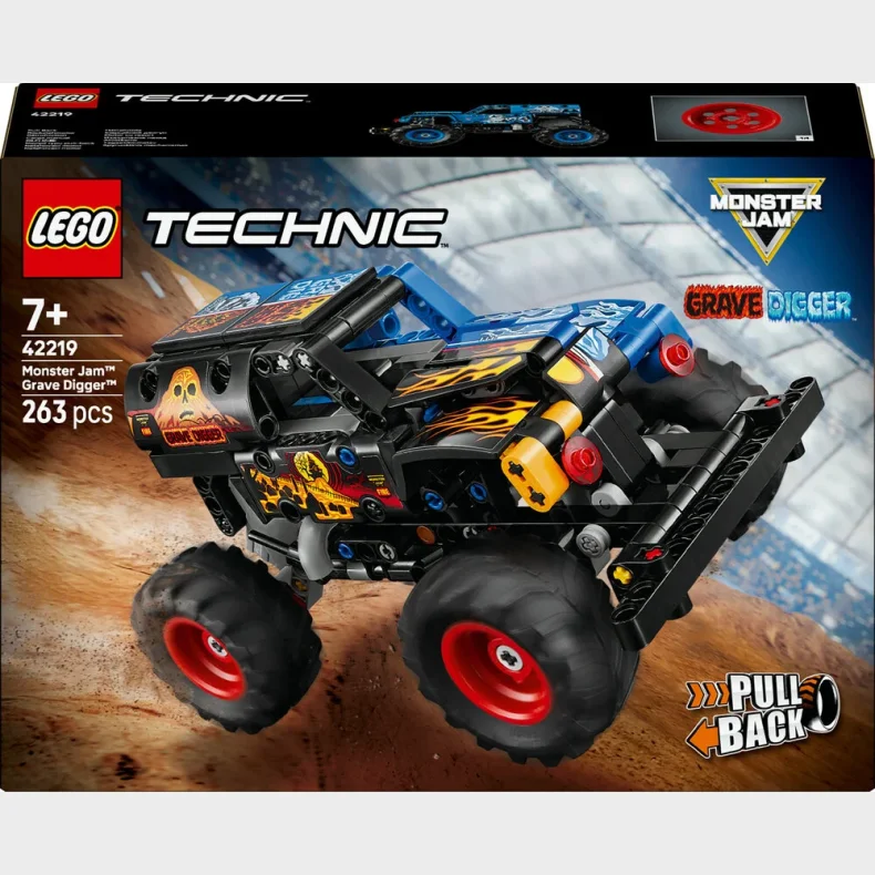 42219 LEGO Technic Monster Jam&trade; Grave Digger&trade; Fire and Ice