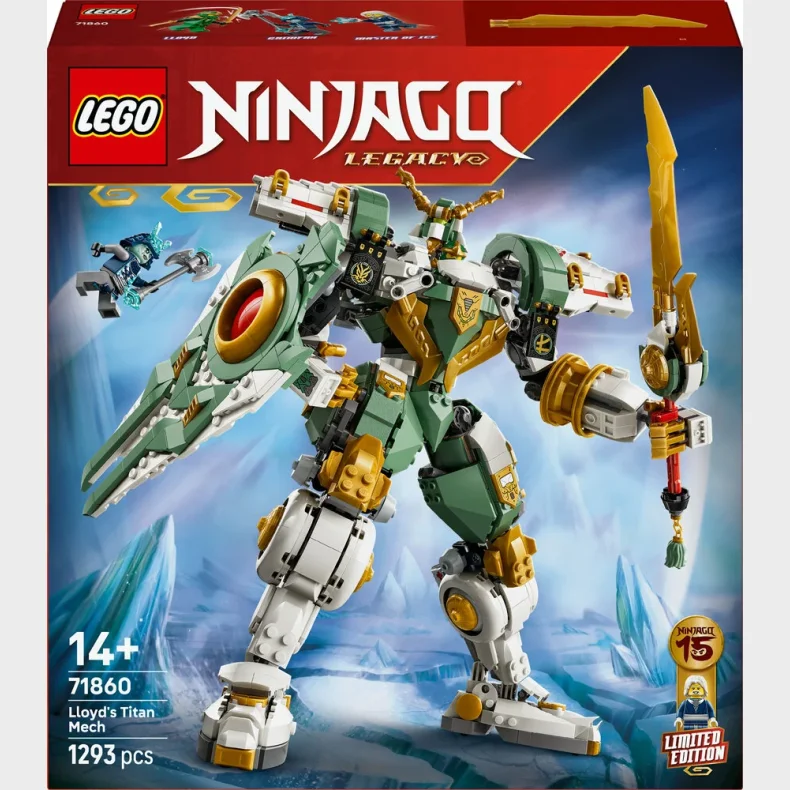 71860 LEGO Ninjago Lloyds kmperobot  15-rs jubilum
