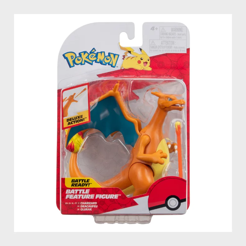 Pokemon battle feature figure Charizard