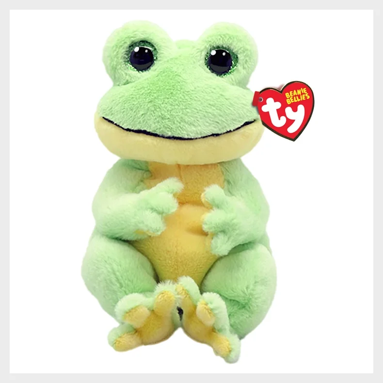 TY Snapper frog beanie bellies