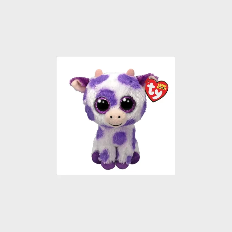 TY Ethel cow beanie boos