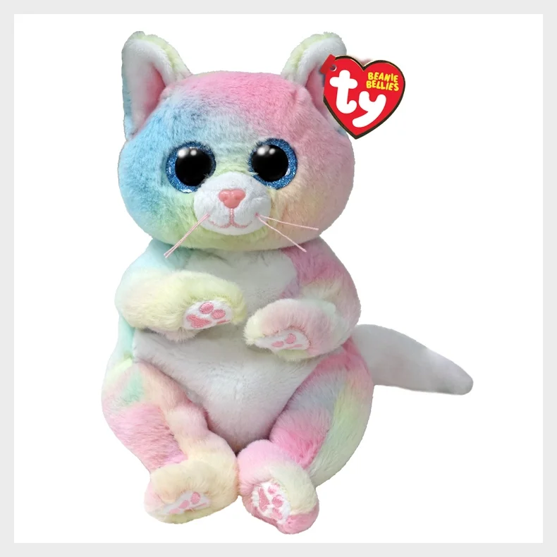 TY Jenni cat beanie bellies