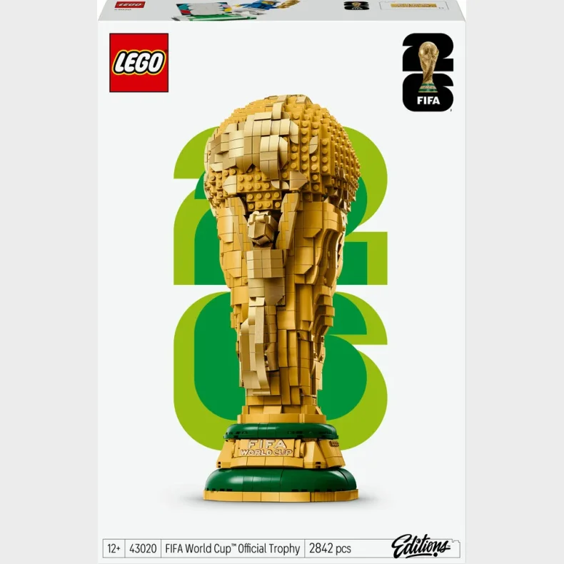 43020 LEGO Editions Sports Officielt FIFA VM-trof�