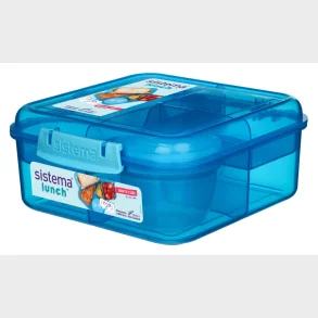 Madkasse Sistema Bento Cube Lunch bl� 1,25L