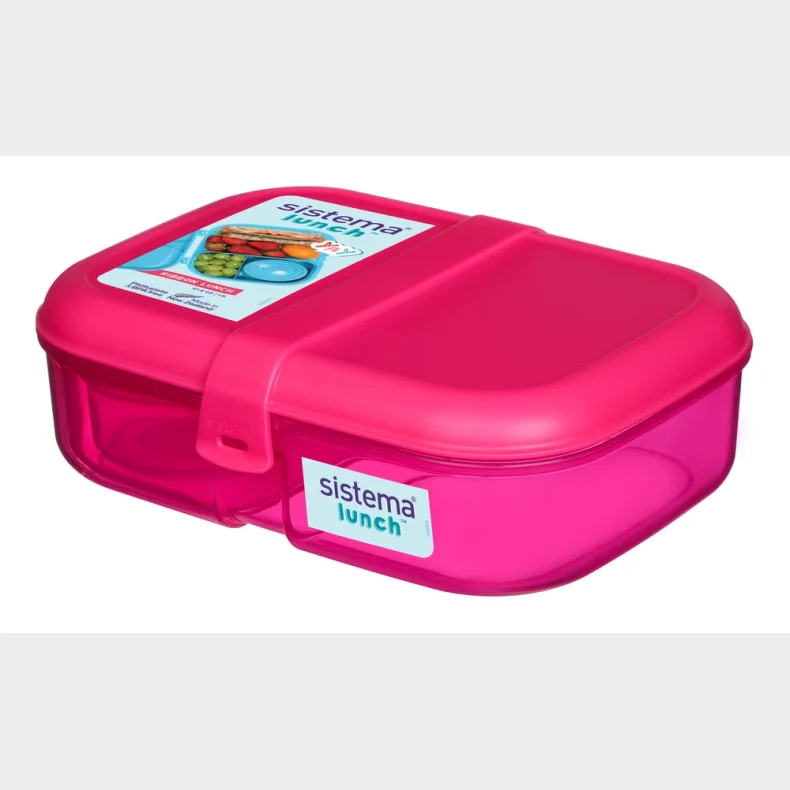 Madkasse Sistema Ribbon Lunch pink 1,1L