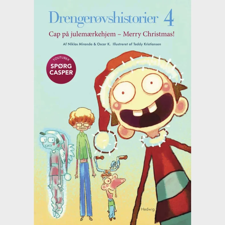 Cap p� julem�rkehjem  Merry Christmas! - Bog