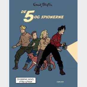 De Fem og spionerne (2) - graphic novel