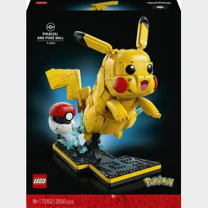 72152 LEGO Pok�mon Pikachu og Pok� Ball