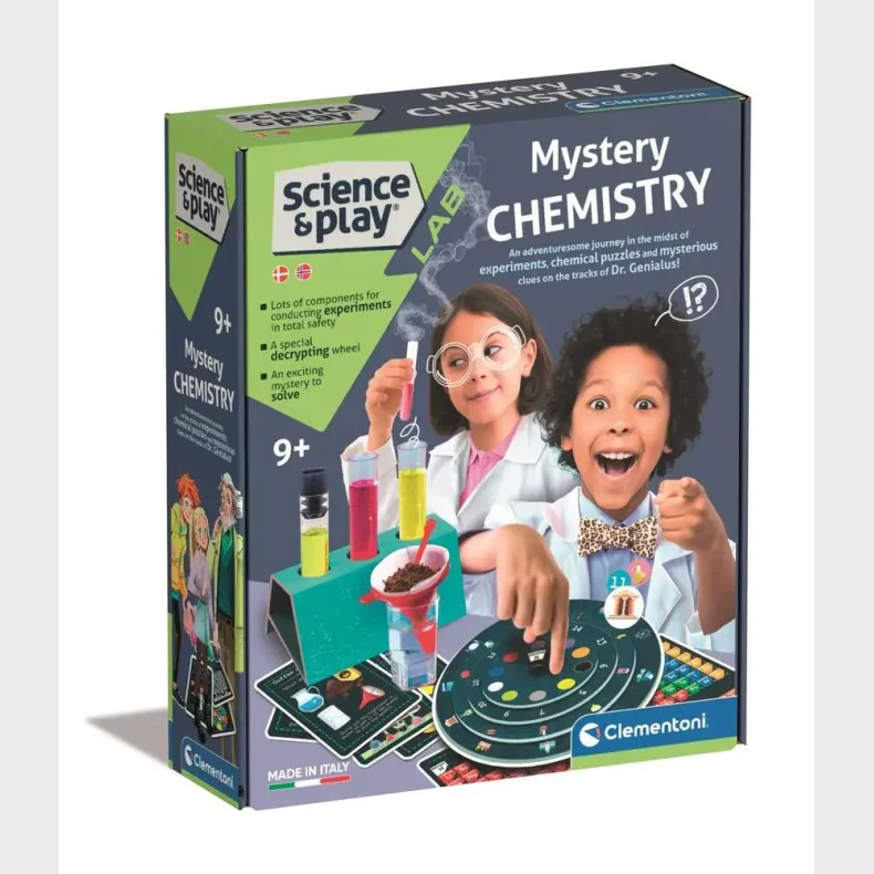 Clementoni Mystiske kemieksperimenter