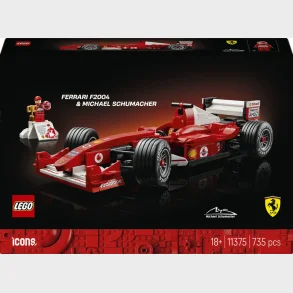 11375 LEGO Icons Ferrari F2004 og Michael Schumacher