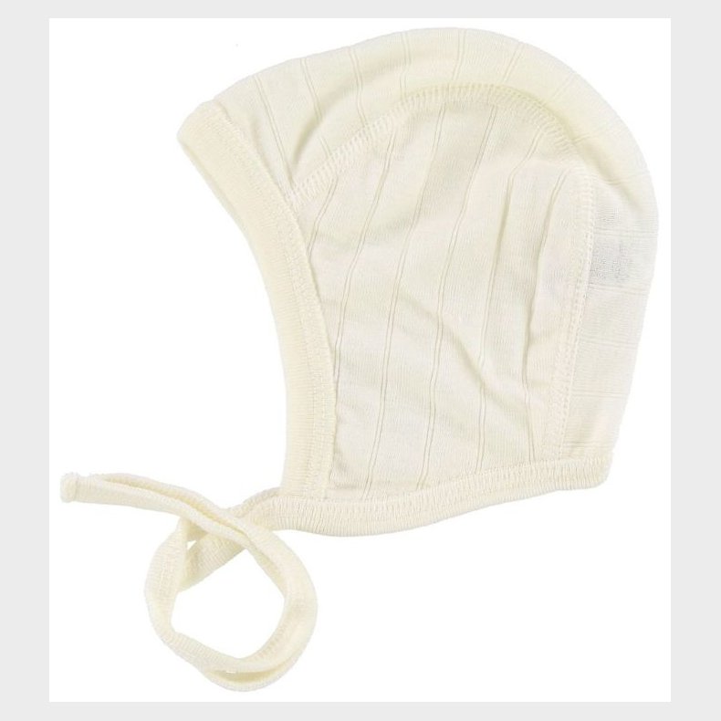 Joha Babyhjelm - Uld/Silke - Creme