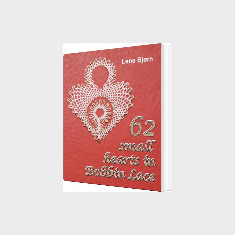 62 Small Hearts In Bobbin Lace - Lene Bjrn - English Book