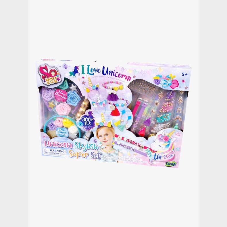 So Beads H�rdekoration Perler &  Enhj�rning