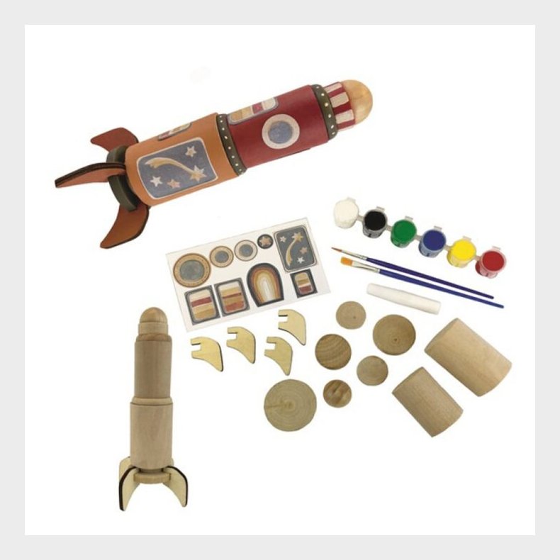 Egmont Toys | Byg & Mal - Raket