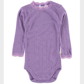 Joha Body - Uld/Silke - L/� - Lilla m. Hulm�nster