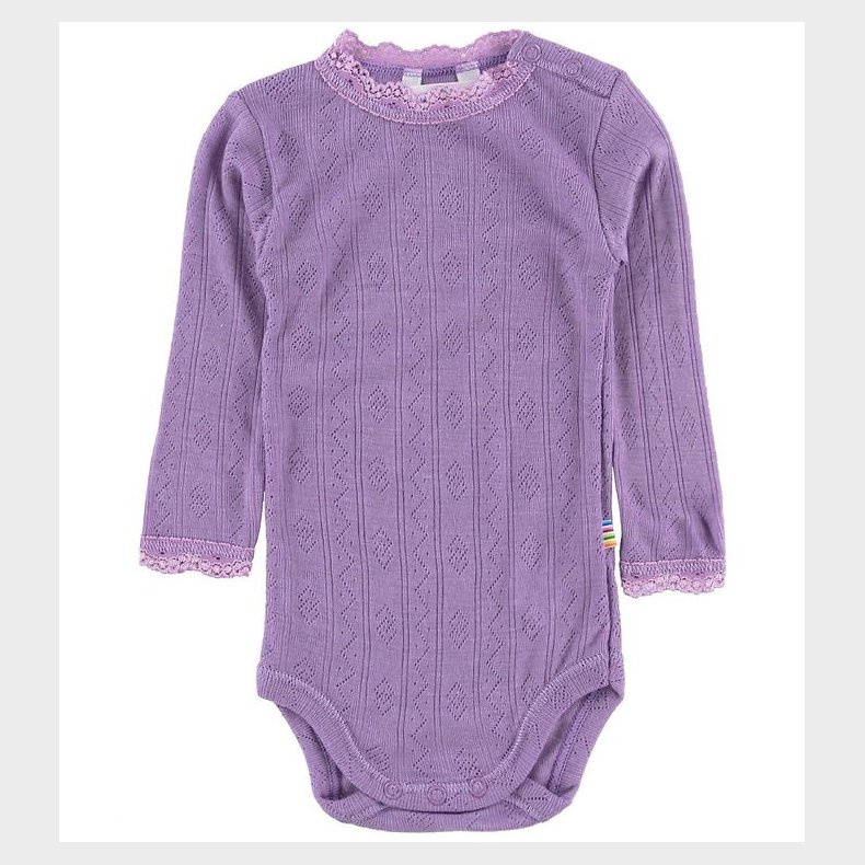 Joha Body - Uld/Silke - L/� - Lilla m. Hulm�nster