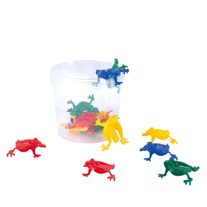 Playbox | Frhoppespil m. transparent btte