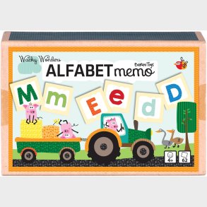 Barbo Toys Wacky Wonders Bogstavmemoryspil