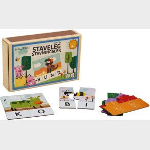 Barbo Toys Wacky Wonders Staveleg Puslespil 37 Brikker