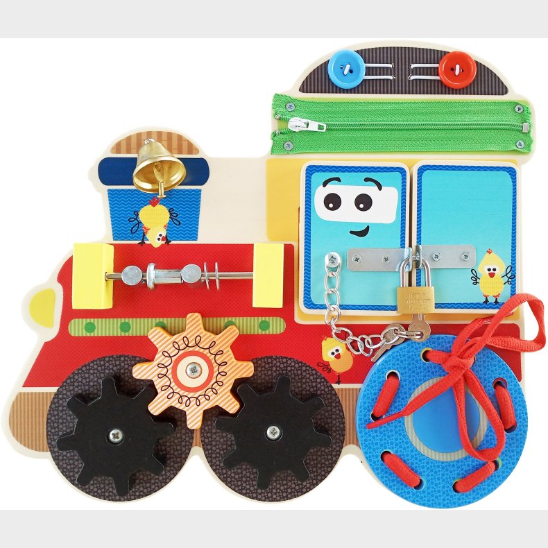 Barbo Toys Wacky Wonders Aktivitetstavle Tog