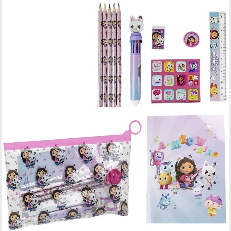 Gabby's Dollhouse Skole Tegnest