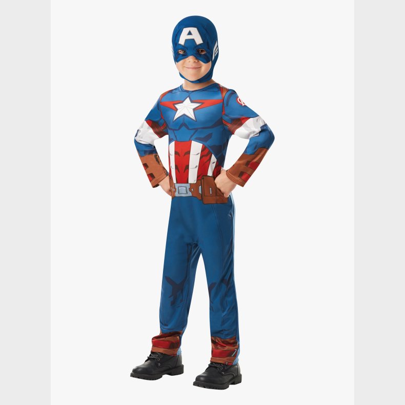 Marvel Avengers Kostume Captain America, 7-8 �r