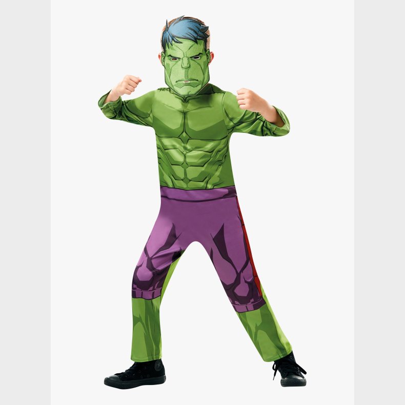 Marvel Avengers Kostume Den Fantastiske Hulk, 3-4 �r