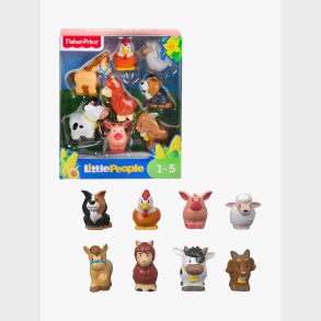 Fisher-Price Figurs�t Little People Bondeg�rdsdyr 8 Stk.