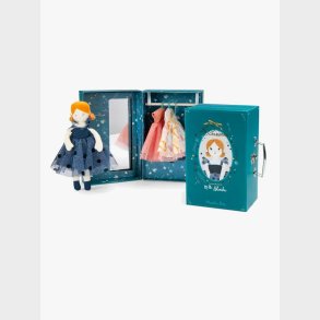 Moulin Roty Garderobetaske med Dukke og Lkkert Tj
