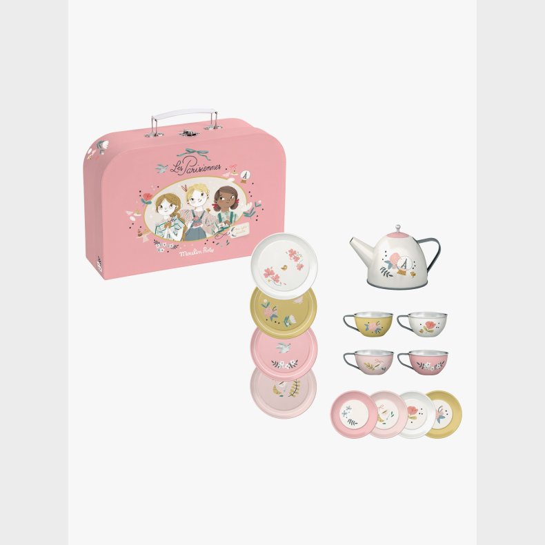 Moulin Roty Teservice med Taske 14 Dele