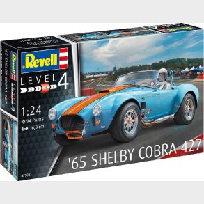 Revell - Shelby Cobra 427 Bil Bygges�t - 1:24 - Level 4 - 07708