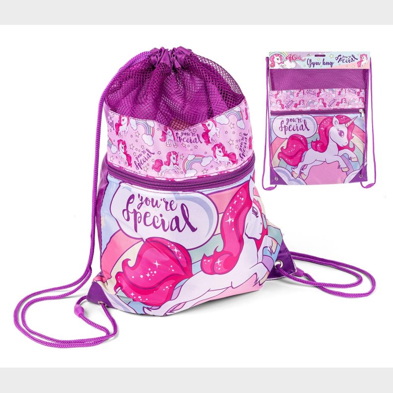 Sportspose Med Enhjrning Print - sportspose - Legekammeraten.dk