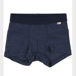 Joha Boxershorts - Uld/Silke - Navy