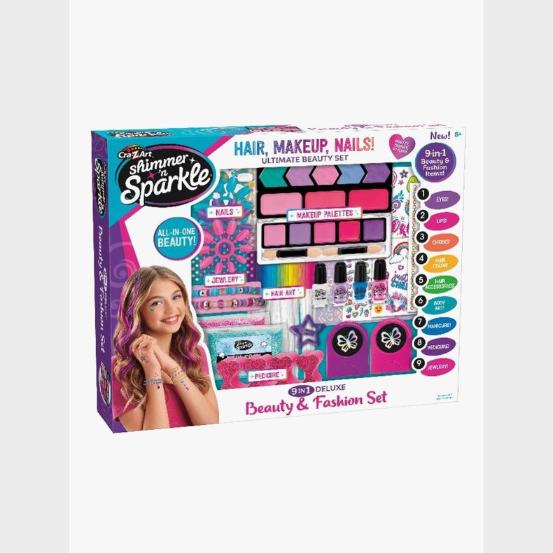 Shimmer 'N Sparkle 9-i-1 Makeup Deluxe