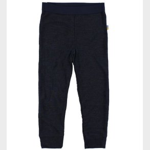 Joha Leggings - Uld/Silke - Navy
