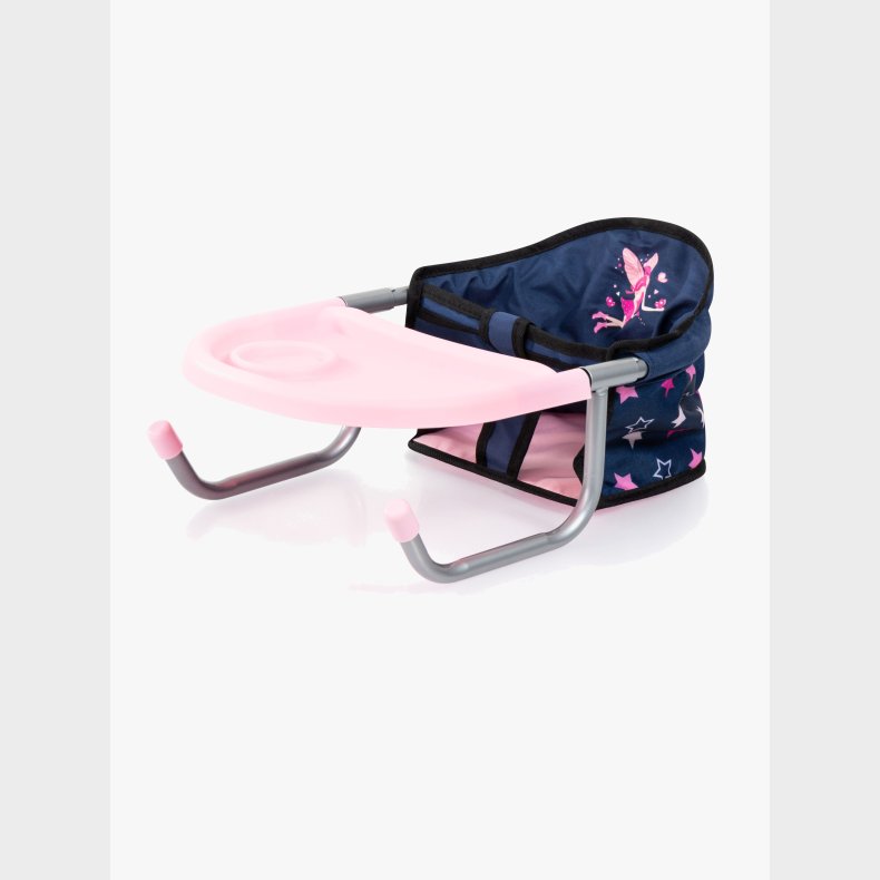 Bayer Design Babystol til Bord med Bakke, Bl�/Pink