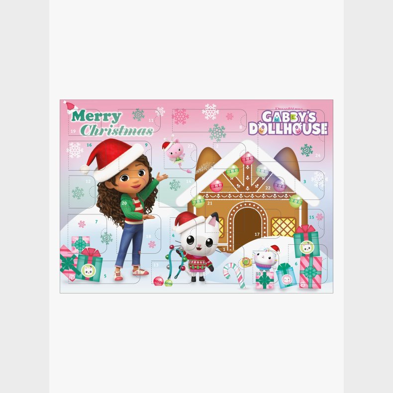 UnderCover Julekalender 2025 Gabby's Dollhouse