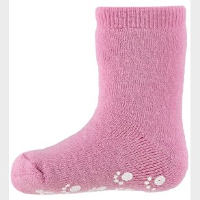 Joha Str�mper - Uld - Lyser�d m. Skridsikker bund