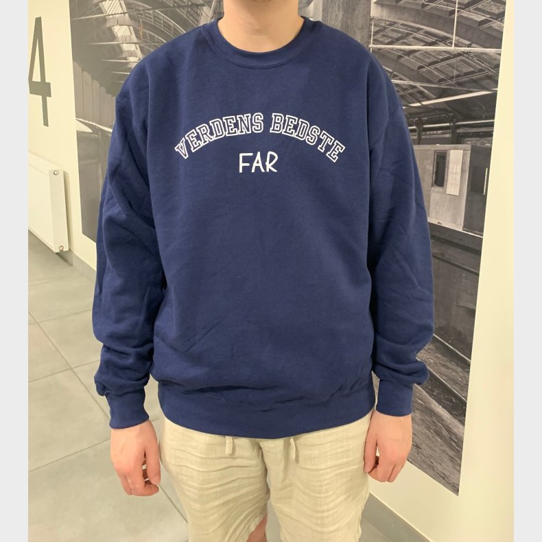 Sweatshirt &quot;Verdens Bedste Far&quot; - sweatshirts - Legekammeraten.dk