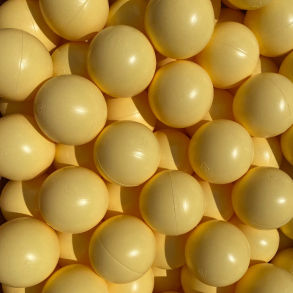 Dantoy | Boldbassin bolde 7 cm - Lysegul, 200 stk