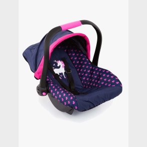 Bayer Design Dukkeautostol med Kaleche, Bl�/Lyser�d